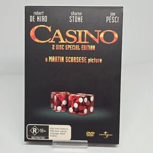 Casino (Special Edition, DVD, 1995) Joe Pesci Robert De Niro Sharon Stone - Picture 1 of 2