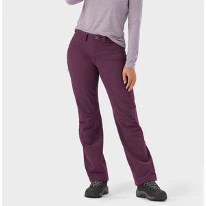 Duluth Trading Co Flexpedition Damenhose schmales Bein, holunderbeere Größe 8 x 31 Outdoor - Bild 1 von 21