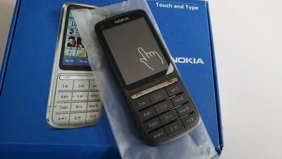 New Nokia C3-01 (Unlocked) Mobile Phone Grey - Image 1 of 4