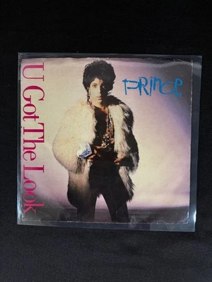 Prince ~ U Got the Look/Housequake 45 w Picture Sleeve 1987 Warner Bros. VG+/VG+ - Image 1 of 4