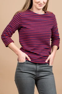 SESSUN Emile France gestreifter Pullover Jersey Oberteil Gr. S - Bild 1 von 16