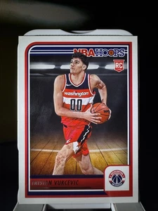 2023-24 Panini NBA Hoops Tristan Vukcevic Washington Wizards #254 - Picture 1 of 2