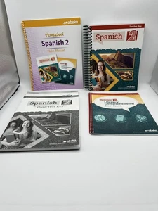 Bob Jones Spanish 2 Teacher Key, BJU, Quiz & Test Key Vol 1 & 2, Literacy Key - Picture 1 of 8