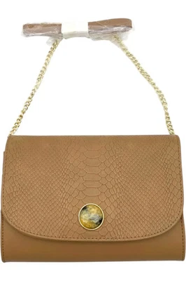 Bolsa de mão feminina Naturalizer pequena Hype Toffee - Imagem 1 de 3