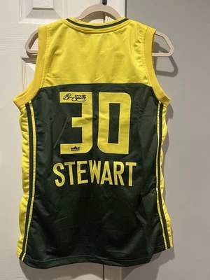Facsimile Signed Breana Stewart Seattle Jersey Ad sm/med - see measurement photo - Image 1 of 4