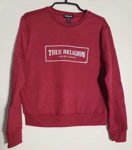 True Religion Pullover Verziert Langarm Damen Größe M - Bild 1 von 9