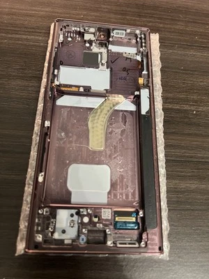 OEM Samsung Galaxy S22 Ultra Screen CrackedGlass Good LCDBlemishREAD Description - Image 1 of 4