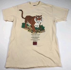 Zoological Society of San Diego Tiger T-Shirt Herren Large Einzelnaht Vintage - Bild 1 von 9