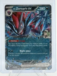 N's Zoroark ex 098/159 - Reise zusammen - Pokemon TCG - Double Rare - Bild 1 von 2