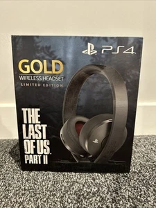 Auriculares Inalámbricos The Last Of Us Parte 2 PS4 Edición Limitada Dorado Precintados - Imagen 1 de 2