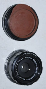 Nikon EL-NIKKOR 50mm f4 Enlarging lens, w/ generic caps, fine glass - Picture 1 of 5