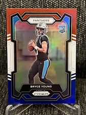 2023 Panini Prizm Red White & Blue Bryce Young RC Rookie Card Panthers #311