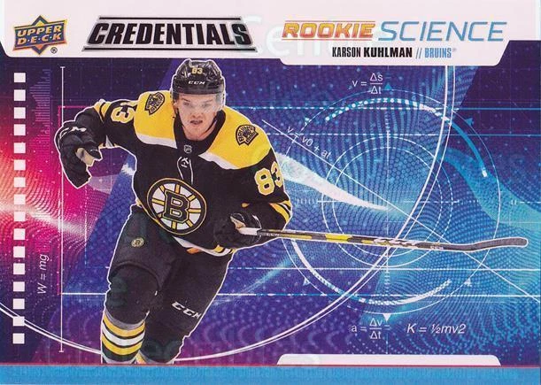 2019-20 Upper Deck Credentials Rookie Science #21 Karson Kuhlman - Image 1 of 1