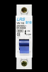 LRS 16 AMP CURVE B 6kA MCB SCHUTZSCHALTER VN116 - Bild 1 von 7