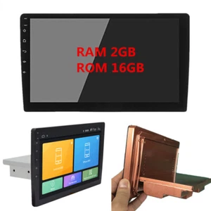 1DIN 10" Android 9.1 Auto Stereo Radio GPS Navigation 2GB+16GB 3G 4G Bluetooth - Bild 1 von 12