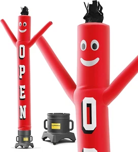 Air Dancers Inflatable Tube Man Set - 10Ft Tall Wacky Waving Inflatable Dancing - Picture 1 of 6
