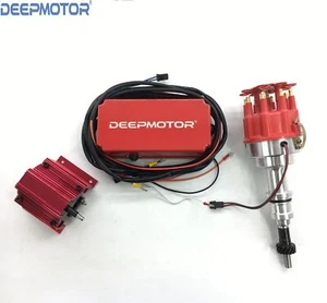 Bobina de caja de encendido Deepmotor Billet Distributor para Ford SBF 351 Cleveland 351C - Imagen 1 de 7