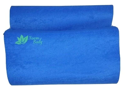 Cinturón recortador de cintura banda envolvente para sudor abdomen quemador de grasa adelgazante azul 1 unidad Foto 1 de 4