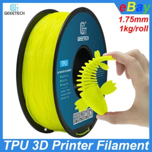 Geeetech TPU 3D Printer Filament 1kg 1.75mm Green 95A Soft High Elastic Filament - Bild 1 von 9