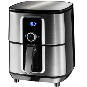 Heißluftfritteuse XXL Heißluft Fritteuse 10,2L Airfryer Touch Display 1800W Ofen - Bild 1 von 12