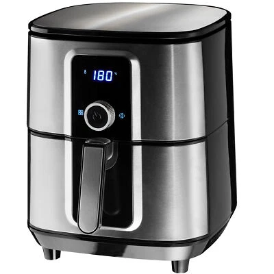 Heißluftfritteuse XXL Heißluft Fritteuse 10,2L Airfryer Touch Display 1800W Ofen - Bild 1 von 4