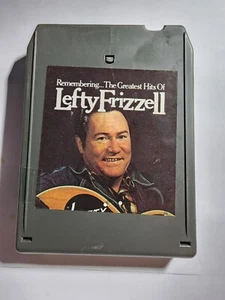 LEFTY FRIZZELL -Remembering -The greatest hits - 8 track VG ET4 - Picture 1 of 2