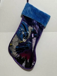 Christmas Stocking NEW * Batman * 19 Inch Applique Holiday Kurt S Adler Licensed - Picture 1 of 3
