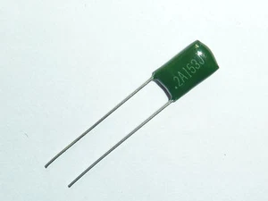 100PCS 100V 0.015uF 15nF 15000pF 2A153J ±5% Mylar Film Capacitors Radial - Picture 1 of 1