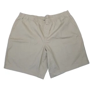 Lands End khaki Chino Shorts Damen 26 W Taschen Überziehen Stretch Baumwolle Wandern - Bild 1 von 3