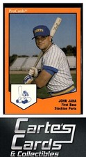 John Jaha 1989 ProCards Minor League Team Sets #380  Stockton Ports