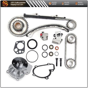 Timing Chain Kit & Water Pump Set FITS Nissan Xterra 1998-2004 2.4L DOHC KA24DE - Picture 1 of 14