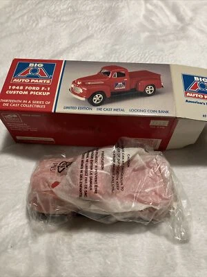 '48 福特 F-1 定制皮卡压铸银行限量版 Big A 汽车零件 1: 25 — 第 1/3 张图片