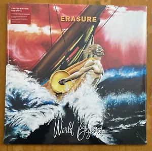 Erasure World Beyond SEALED LP RED VINYL OOP - Picture 1 of 3