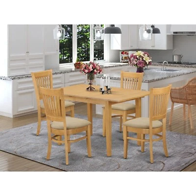 Dining Room Set - Small Dining Table And Dinette Chairs - Image 1 of 4