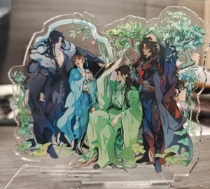 Sistema de ahorro automático Scum Villain Shen Qingqiu Luo Binghe soporte acrílico 10 cm anime - Imagen 1 de 2