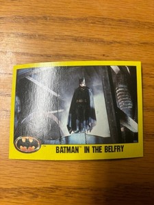 1989 Batman O-Pee-Chee Series 2 series trading card - #253 -Batman in the Belfry