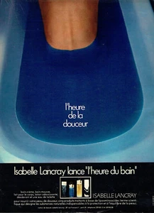 Werbung Advertising 0223 1971 Körperpflege L'heure du Bath Isabelle Lancray - Bild 1 von 1