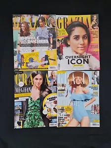 MEGAN MARKLE GRAZIA UK MAGAZINE bundle 2017 GSP - Picture 1 of 22
