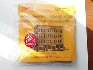 Design Preservation Models, DPM, H0 Kit # 119 M.T. Arms Hotel - Picture 1 of 2