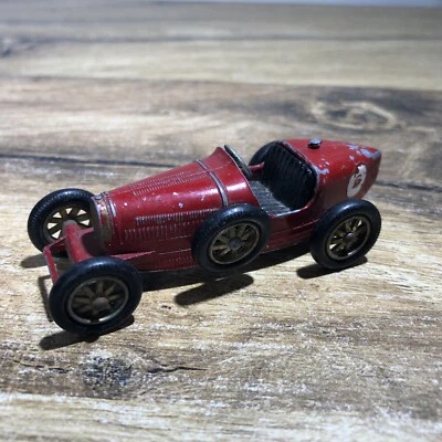Modelos de Ayer Año Bugatti 1926 Tipo 35 Hecho en Inglaterra Lesney Foto 1 de 4