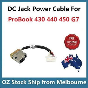 DC Jack Power Socket Cable for HP ProBook 430 440 450 G6 G7 L01048-001 - Picture 1 of 4