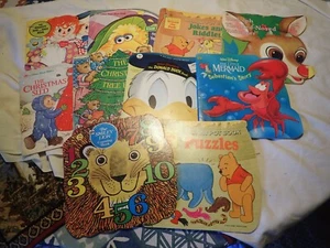 A Golden Shape Book Lot Vintage Collection Lot of 10 Raggedy Sesame and more - Picture 1 of 9