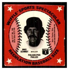 1978 Wiffle Ball Discs Baseball MIKE SCHMIDT #RARE   VINTAGE