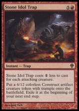 Magic the Gathering MTG Stone Idol Trap (93) Worldwake   LP