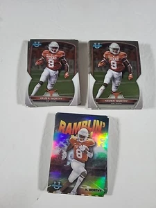2022 Bowman University Chrome (35x) Xavier Worthy #29 & RM-12 - Foto 1 di 4