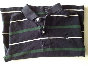 Jungen Langarm marineblau gestreift Izod Shirt Größe S-8 - gebraucht, in einwandfreiem Zustand - Bild 1 von 1
