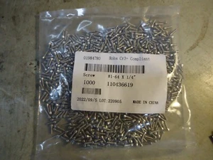 #1-64 x 1/4" Screw 1000 Per Pak 01984780 - Picture 1 of 3