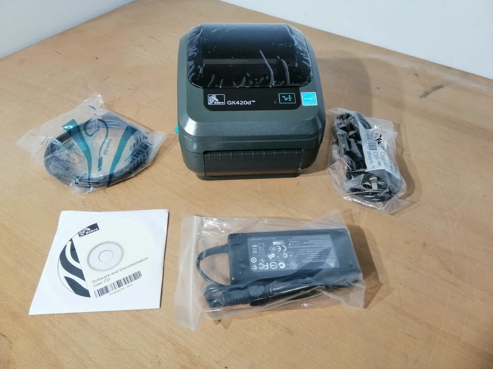 Zebra GK420D 203DPI Thermal Barcode Label Printer USB Interface - Image 1 of 4