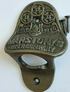 Marstons Brauerei Gusseisen Bier Bar Wand Flaschenöffner *hochwertig* - Bild 1 von 4
