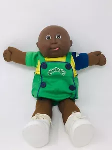 Cabbage Patch Kid Doll African American Boy Tongue Out HTF Outfit Rare - Picture 1 of 12